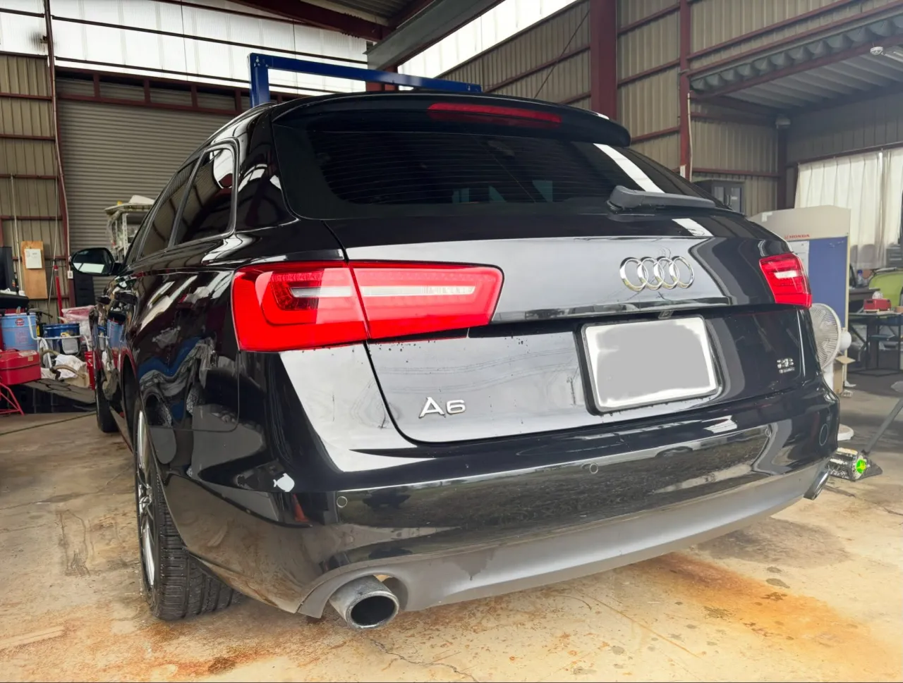 愛車のアウディA6、また元気に走り出します。