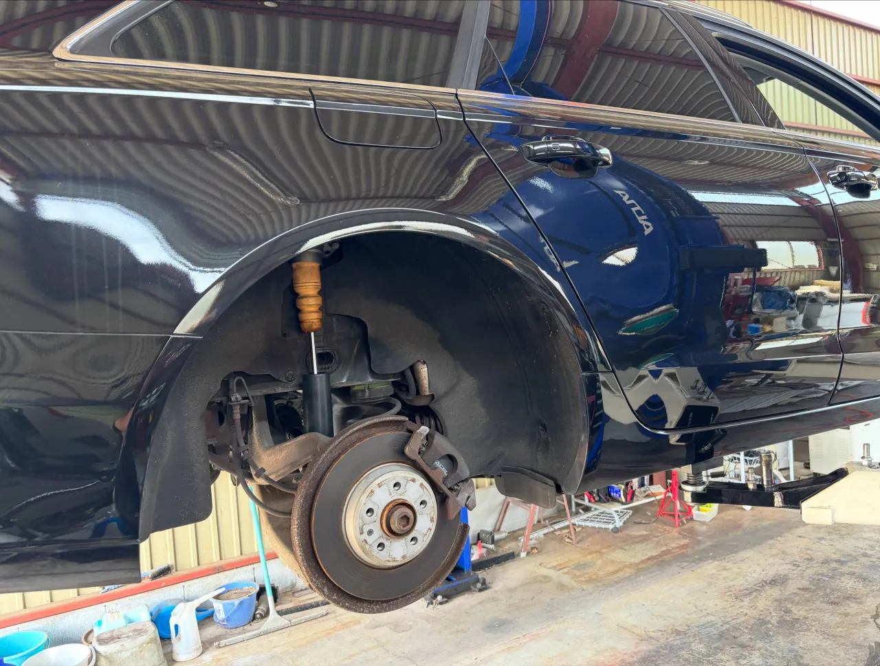 愛車のアウディA6、また元気に走り出します。